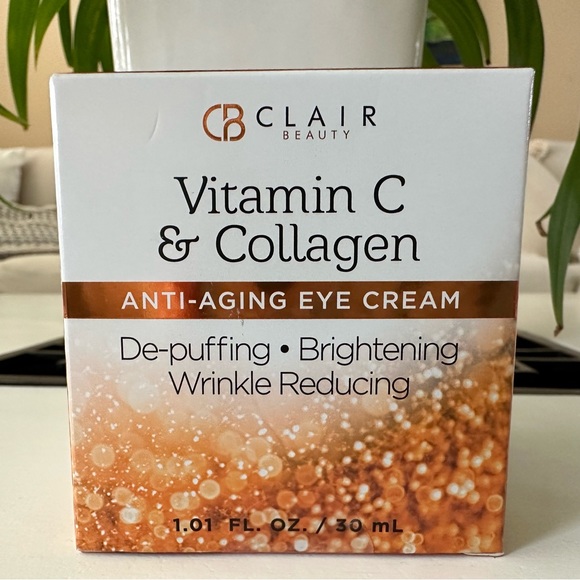 Clair Beauty Skincare Clair Beauty Vitamin C Collagen Antiaging Eye Cream Oz Poshmark